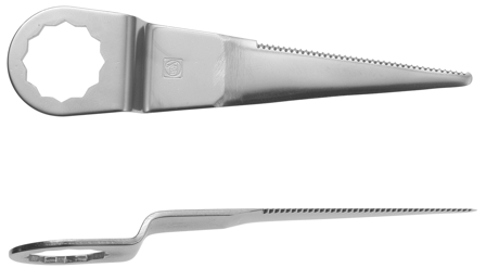 Fein 63903081013 Fugekniv tannet, vinklet, 2-pakning, Maskintilbehør & forbruk