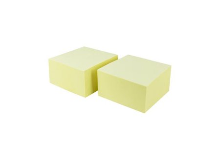 LYRECO Notes kub prem 76x76mm gul 2/fp - Lyreco - Kontorsmaterial - Notes och Post-It - Notes - Kuber