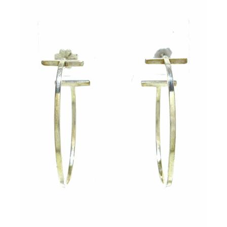 Tiffany & Co. Pre-owned, Earrings Grijs, Dames, Maat:ONE Size