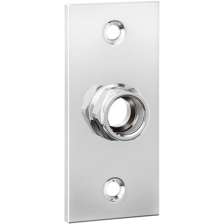 Trio Perfekta 8531929 Väggbricka 1-håls, för PEX-rör, Installation