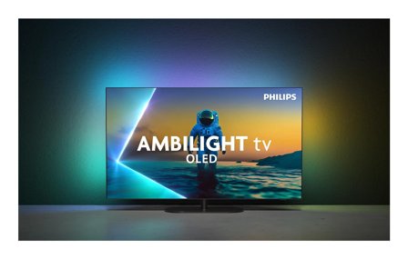 Philips 55" OLED810/12 OLED Smart Ambilight AI TV (2025) Ambilight Plus, 4K, 144hz. UHD, OLED, Google TV