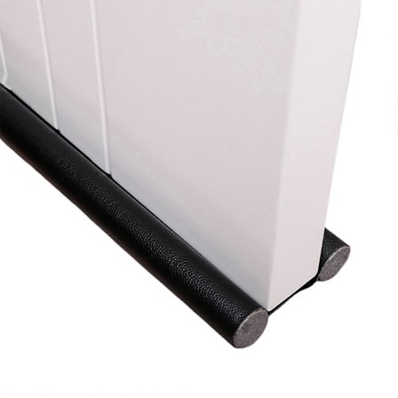 Dør Bundforsegling Strimmel Fleksibel Vind Støjreduktion Stopper Under Dør Forsegling Bloker Dør Tætningsliste med 2,5 cm Dia Svamp