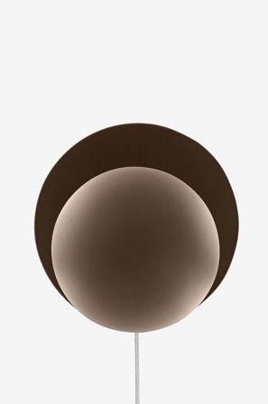 Globen Lighting - Vägglampa Orbit Mocha - Brun - Vägglampor - Från Homeroom