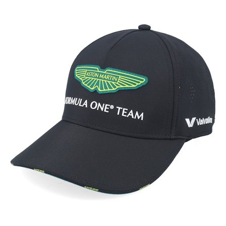 Formula One - Motor Black adjustable Czapka Z Daszkiem - Aston Martin F1 25 Team Racing Black Adjustable @ Hatstore
