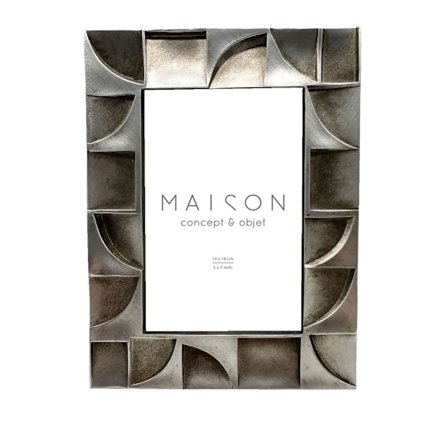 Valokuvakehys 18x24cm hopea polyresiinilasi