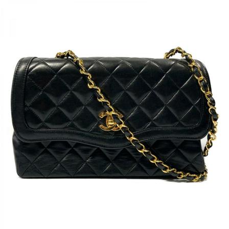Chanel Vintage, Pre-owned Cross Body Bags Zwart, Dames, Maat:ONE Size