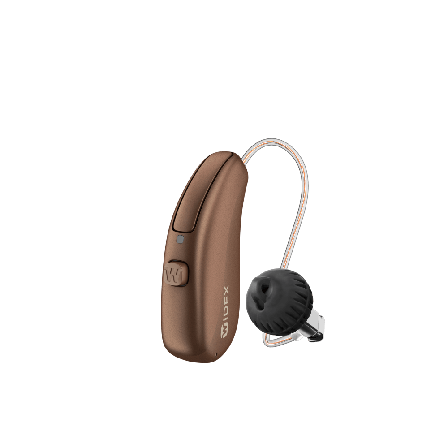 Widex Allure RIC Chestnut Brown Bronze