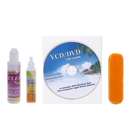 4 i 1 spelare underhåll LENS CLEANER FÖR VCD DVD CD-ROM PC för PS2 för PS3