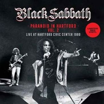 Paranoid in hartford vol. 2 (red vinyl) Black Sabbath
