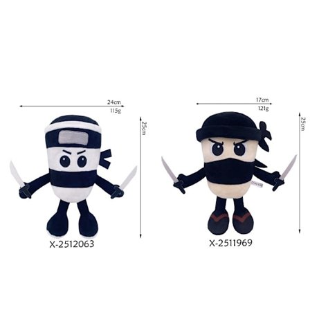 Ny italiensk Brainrot Plysch Tung Tung Tung Sahur Tralalelo Tralala stoppad kudde Shimpanzini Bananini Plyschleksak för barnpresenter