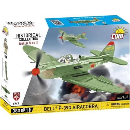 Modellflyg - COBI - BELL P-39Q AIRACOBRA - Plast - Från 8 år - Blandat