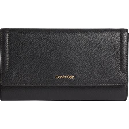 Calvin Klein Pung Elevated Sort, Dame Punge og Kortholder, Størrelse: ONE Size