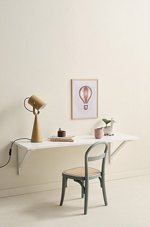 Jotex - Skrivbord 40x120 Cm MDF Vit TOUCY - Köp Skrivbord hos Jotex