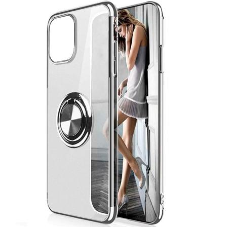 Kansi sormustelineellä - Samsung Galaxy S20 Ultra Silver