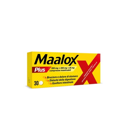 Maalox Plus Azione Rapida Contro Bruciore e Acidità di Stomaco 30