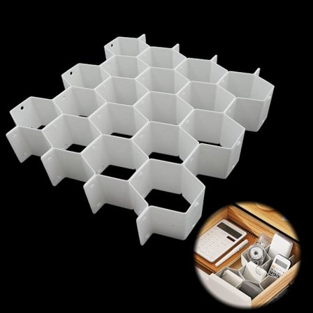 Skillevegg DIY-separatorer - Kosmetisk skuffeseparator