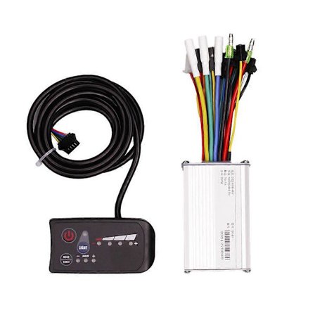 36V 350W Elektrisk Cykel Controller Vandtæt LCD Display Børsteløs Elektrisk Cykel Ebike Controller