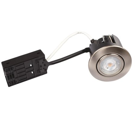 Scan Products Luna QI Downlight 2700 K, 5 W, utomhus Borstat stål, Belysning