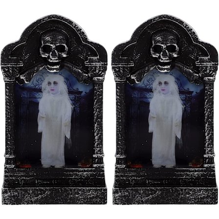 Halloween gravstein lampe ny LED dekorative rekvisitter stearinlys