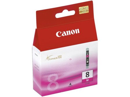 Canon Bläckpatron, PIXMA CLI-8 PM, 0625B001, ChromaLife100, fotomagenta, singelförpackning - Lyreco - Toner och bläck - Bläckpatroner - Bläckpatroner 