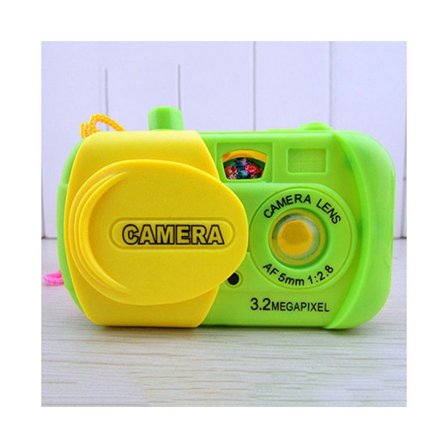 Læringsstudieprojeksjonssimuleringskamera for barn Julegave pedagogisk leketøy