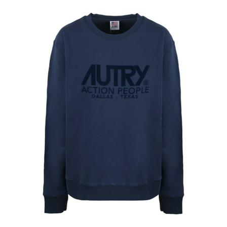 Autry - Tröjor - Blå - Herr - Storlek: Xl, Herr, Storlek: XL