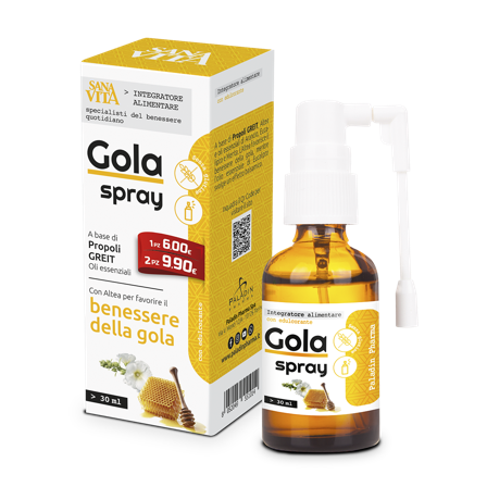 Sanavita Gola Spray 30ml