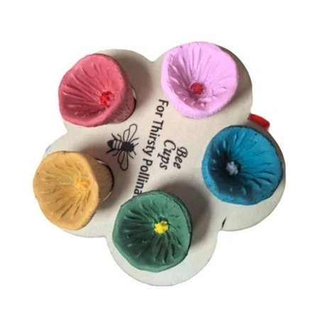 Bi-insekt drikkeskål, mini drikkeskåle brugt af bier i haven