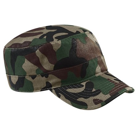 Beechfield Camouflage Army Cap / Huvudbonad One Size Jungle