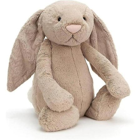 Jellycat Bashful Luxe Luna Kanin Kæledyr, Stor 51 cm | Kanin og Kæledyrskanin | Klassisk Børnegave