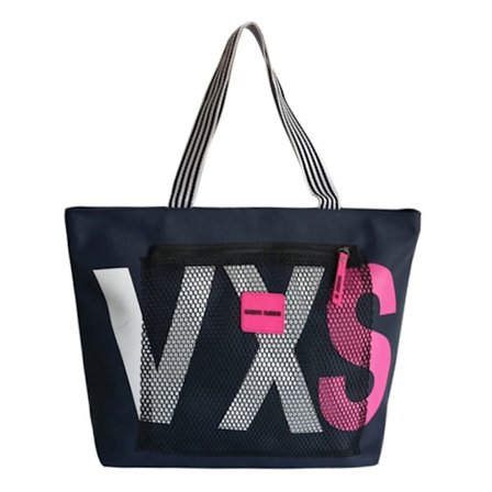 Letter Beach Bag Reise Shopping Bags NAVY