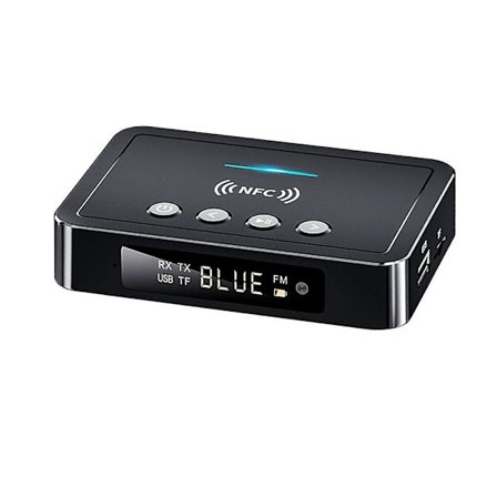 3 i 1 NFC Bluetooth-modtager 5.0 Bluetooth-sender FM Bluetooth-adapter Bluetooth-stik
