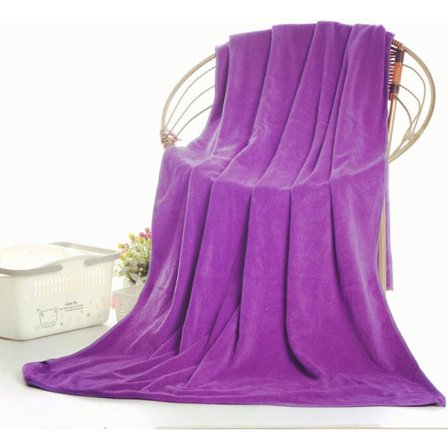 Hemlagad badlakan (mellanlila, 180*80 cm)