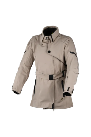 Chaqueta de Moto Mujer Macna Motique Beige XL