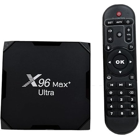 4 Gt 64 Gt X96 Max Plus Ultra TV-laatikko Android 11 Amlogic S905X4 2,4 Gt/5 Gt Dual WiFi BT4.0 USB3.0 Tukee AV1 H.265 8K 24fps 4K 60fps HDR Set Top 