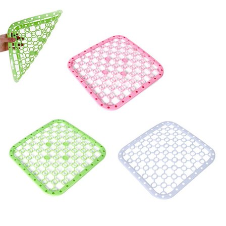 3-pack justerbar diskbänksmatta - diskbänksavrinningsmatta - diskbänkens bottenmatta för diskho - silikon diskbänkens botten - kopp - kruka