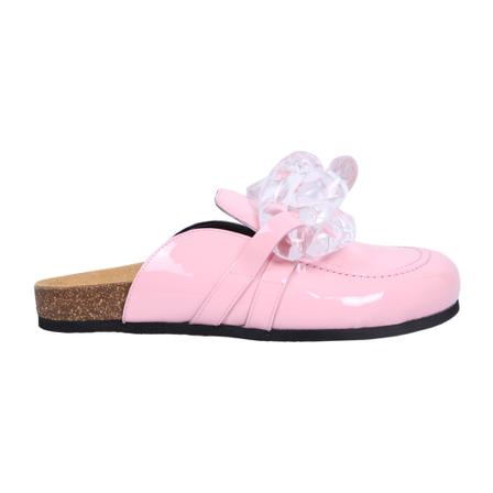 JW Anderson Chain loafer mules , Roze , Dames , Maat: 37 EU Slippers