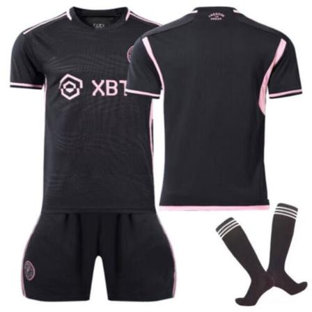 23&24 Herrpaket Träning Barnset Toppar & shorts & strumpor Sportkläder Kostymer 23/24 inter miami away kit #blank #22(6-7 years)