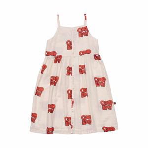 Wynken Cloud / Setting Sun Dansent Sundress Dress - Dresses - 8 years - Beige