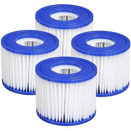 4 bitar För New Bestway Lazy Lay-Z-Spa Filters VI Cartridge