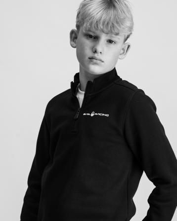 Sail Racing JR BOWMAN LOGO T-NECK Schwarz Pullover Jungen - Kidsbrandstore