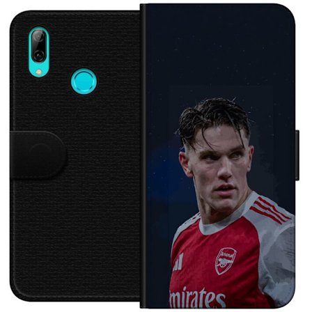 Kompatibelt Lommeboketui til Huawei P smart 2019 Pastellregnbue med hvite stjerner og myk fargeovergang i drømmende himmeldesign