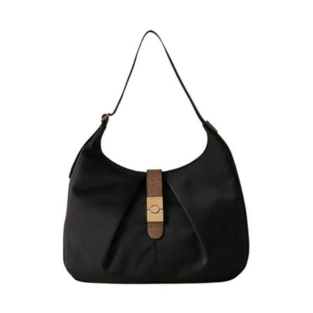 Borbonese, Shoulder Bags Zwart, Dames, Maat:ONE Size
