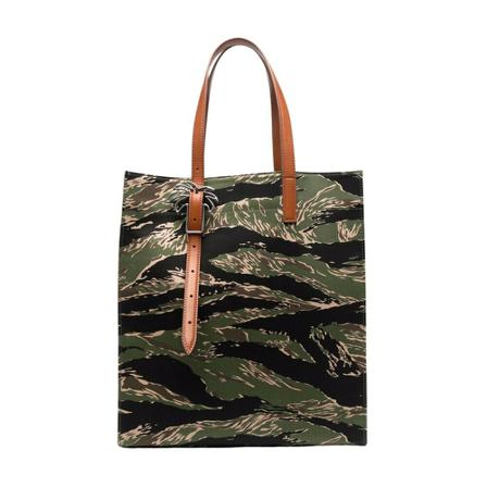Palm Angels Tass.. Green , Groen , unisex , Maat: ONE Size Aktetassen