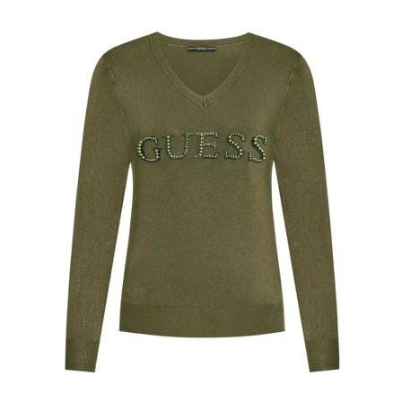 Guess, T-Shirts Groen, Dames, Maat:XL
