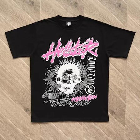 T-shirts til mænd og kvinder, street, høj kvalitet, 100% casual gotisk kortærmet T-shirts