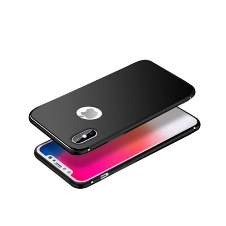 iPhone X/XS - Stilrent Mattbehandlat Skal i Silikon