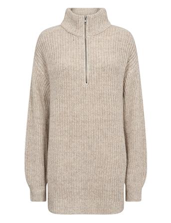 Sc-Ibea Tops Knitwear Jumpers Beige Soyaconcept