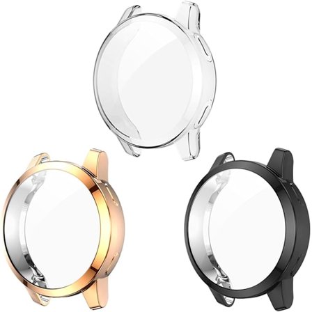 3-pack skyddsfodral kompatibelt med Garmin Vivoactive 4S/Venu
