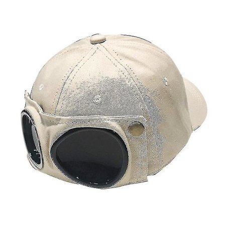 Pilot Hat Personlighed Solbriller Baseball Cap Solbriller Kasket Kostume Hatte Unisex I